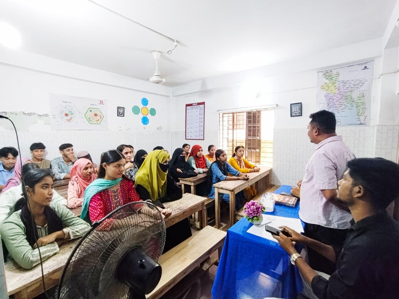 বান্দরবানে বিদ্যাপীঠ নার্সিং ভর্তি কোচিংয়ের ওরিয়েন্টেশন অনুষ্ঠিত